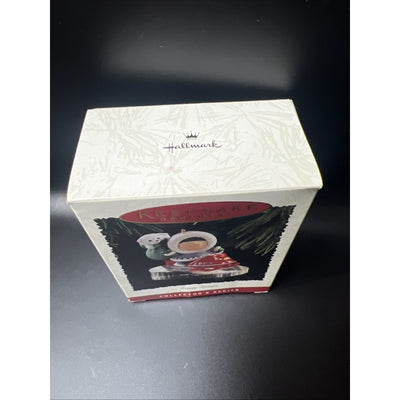 Adorable Hallmark Keepsake Frosty Friends 1995 Eskimo And Penguin #16 Vintage