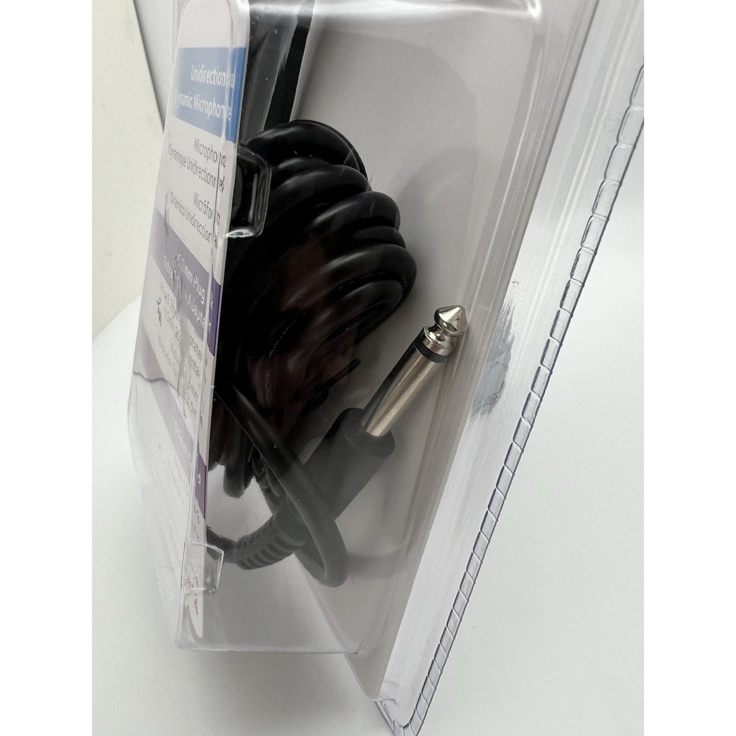 Singing Machine Unidirectional Karaoke Microphone And Adapter Brand New