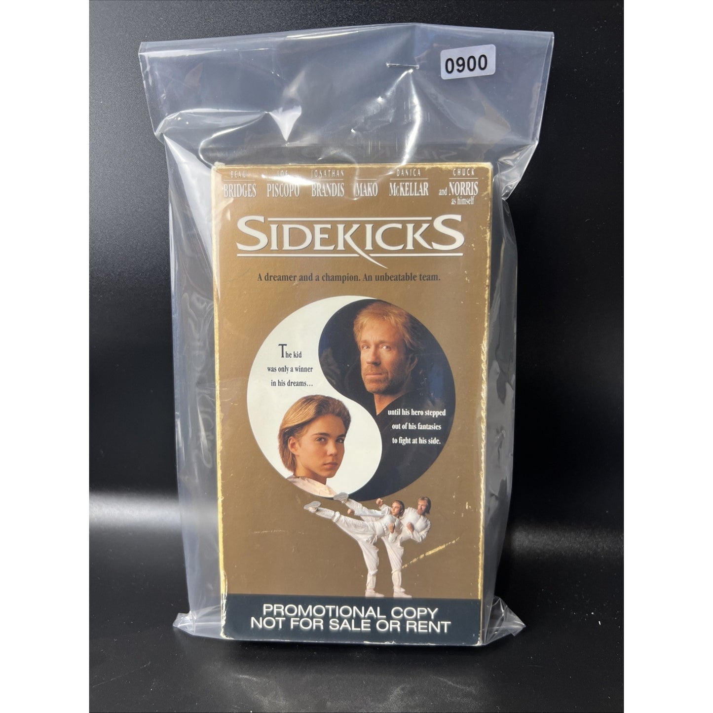 Sidekicks VHS Rare Movie Video 1993 Chuck Norris Karate Promotional Not For Sale