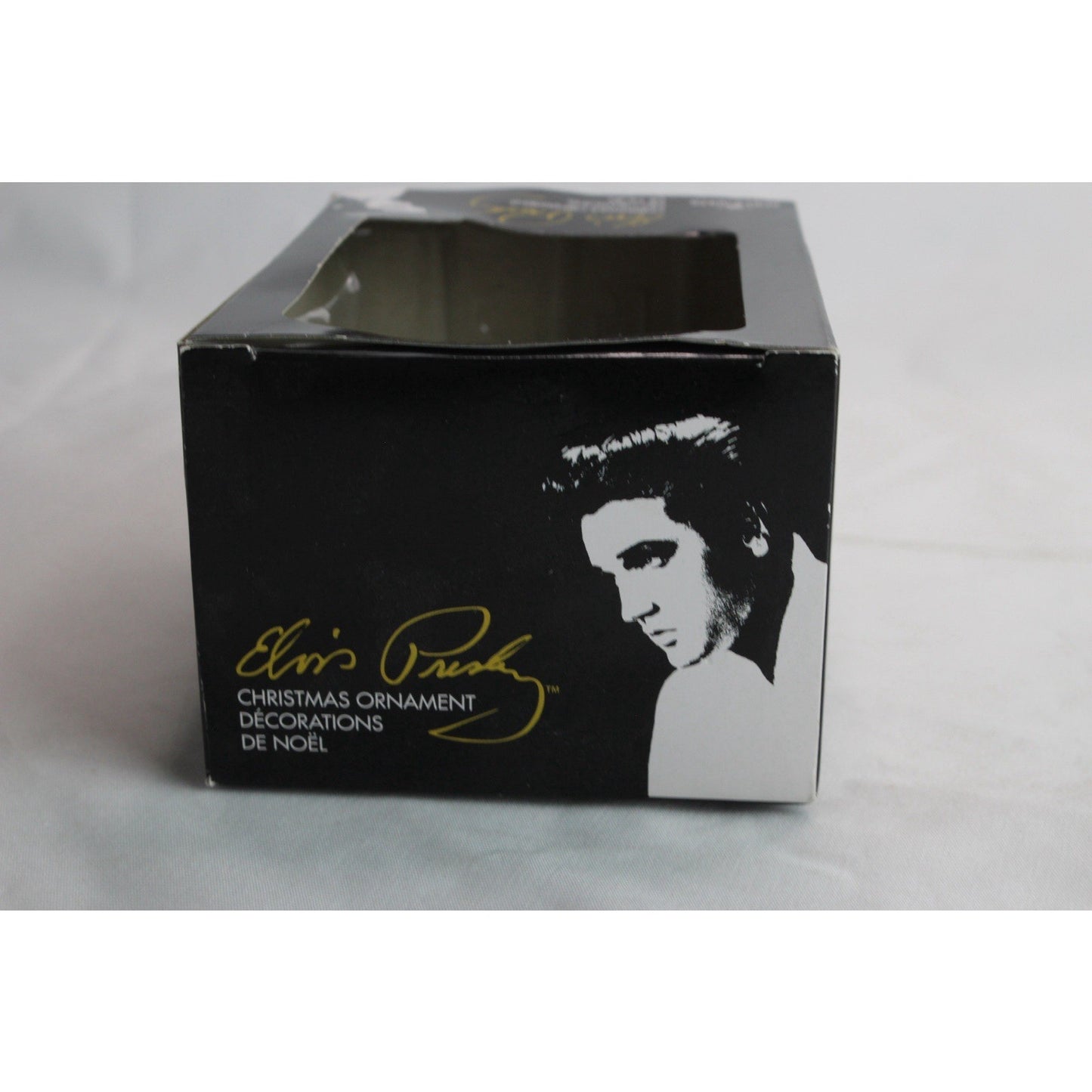 Elvis Presley Christmas Ornament Blue Suit with Microphone Kurts Adler New