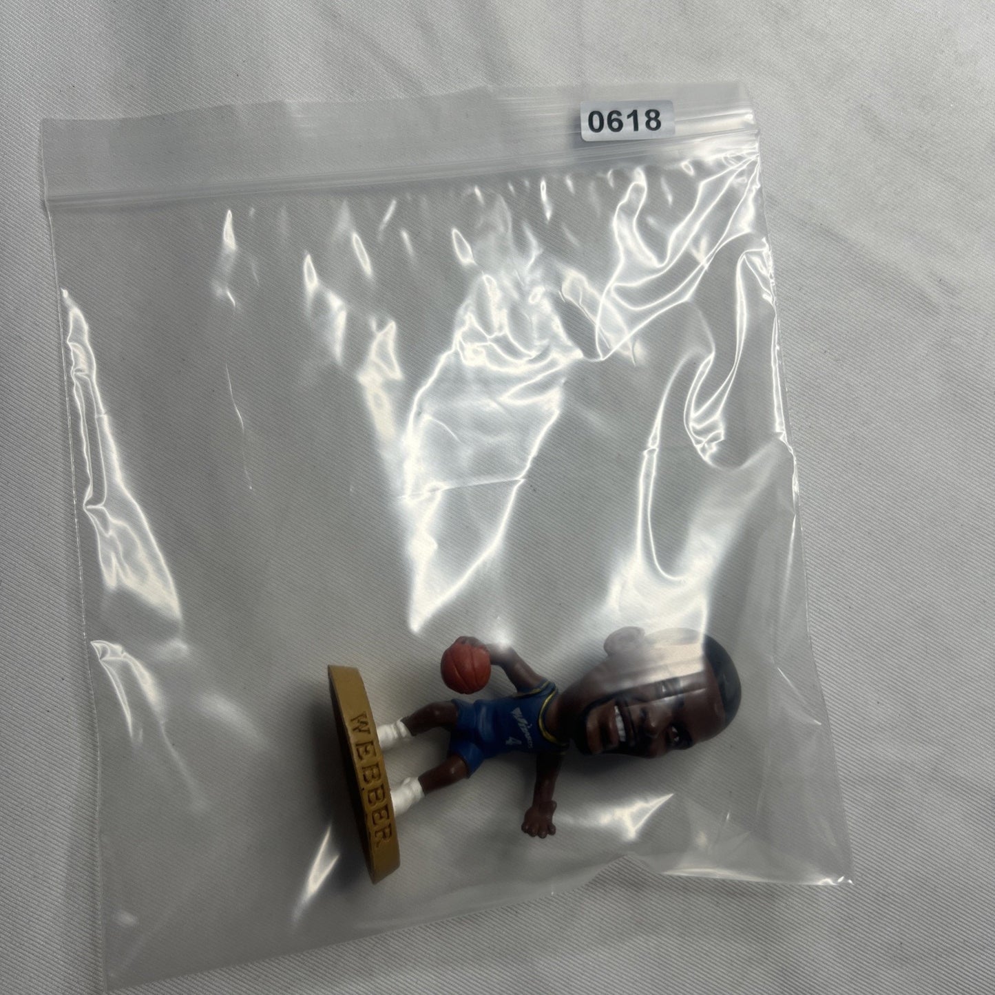 NBA Headliners Washington Wizards Chris Webber Mini Figure Corinthian 1996 Used