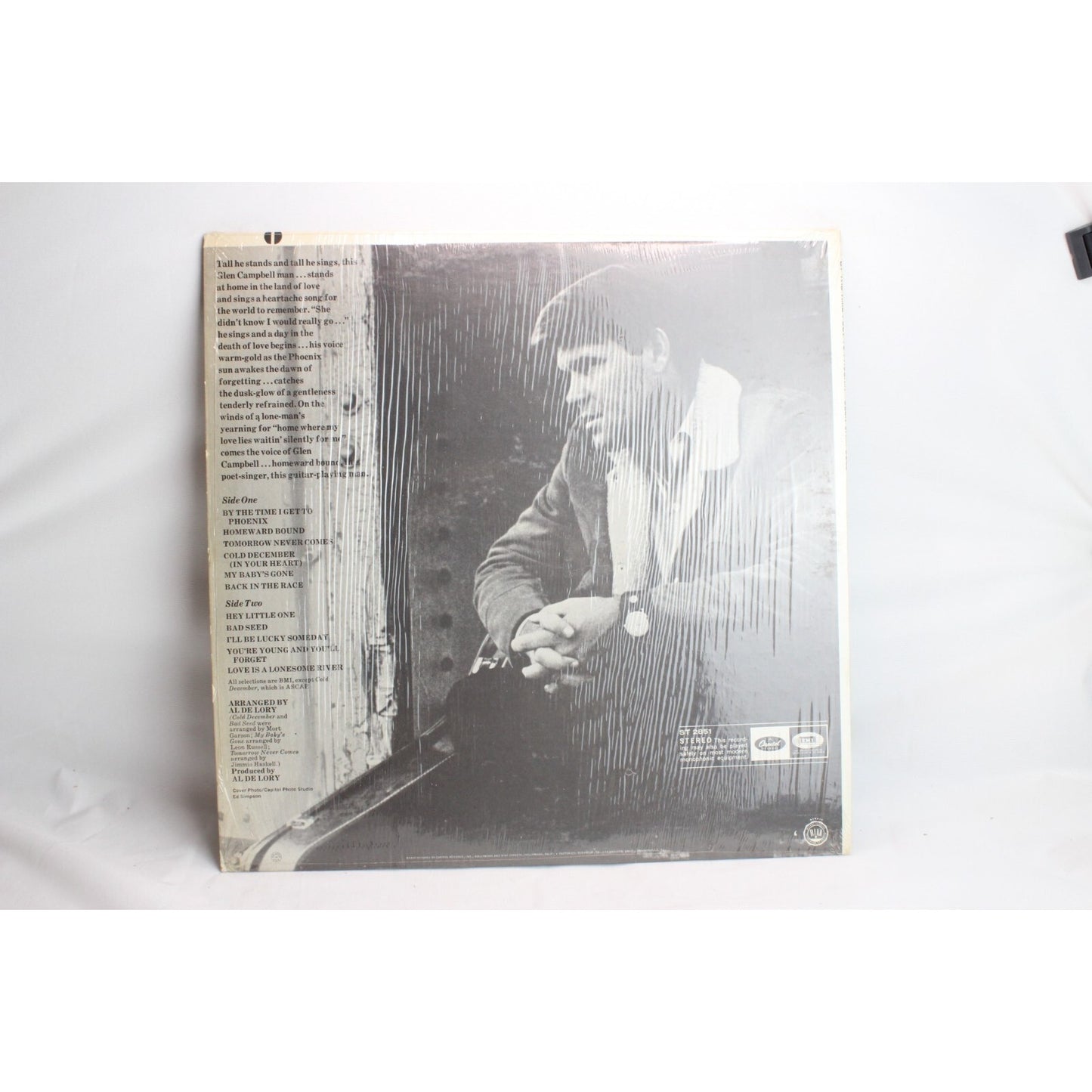 Glen Campbell By the Time I Get to Phoenix Vinyl Record Tested Used