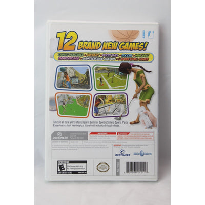 Summer Sports 2 Island Sports Party Nintendo Wii Tested Video Game Used