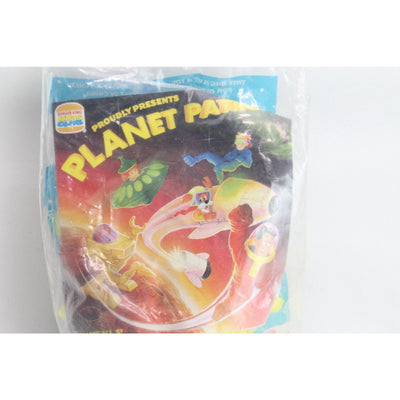 Burger King Kids Club Planet Patrol Toy J.D. Space Shuttle Launcher New Yellow
