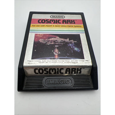 IMagic Cosmic Ark For Atari 2600 1982 Tested Retro Video Game Used