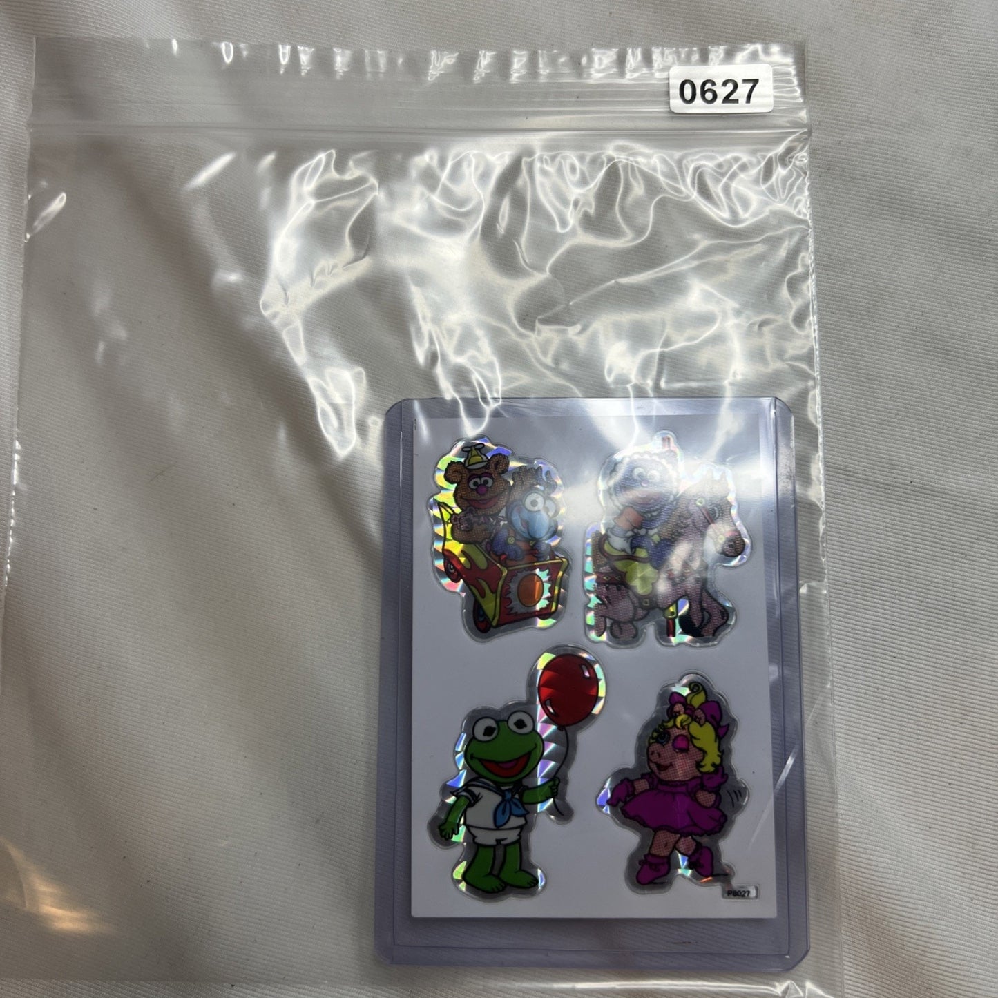 Vintage Vending Matching Prism Sticker Sesame Street Kodak Kermit The Frog Piggy