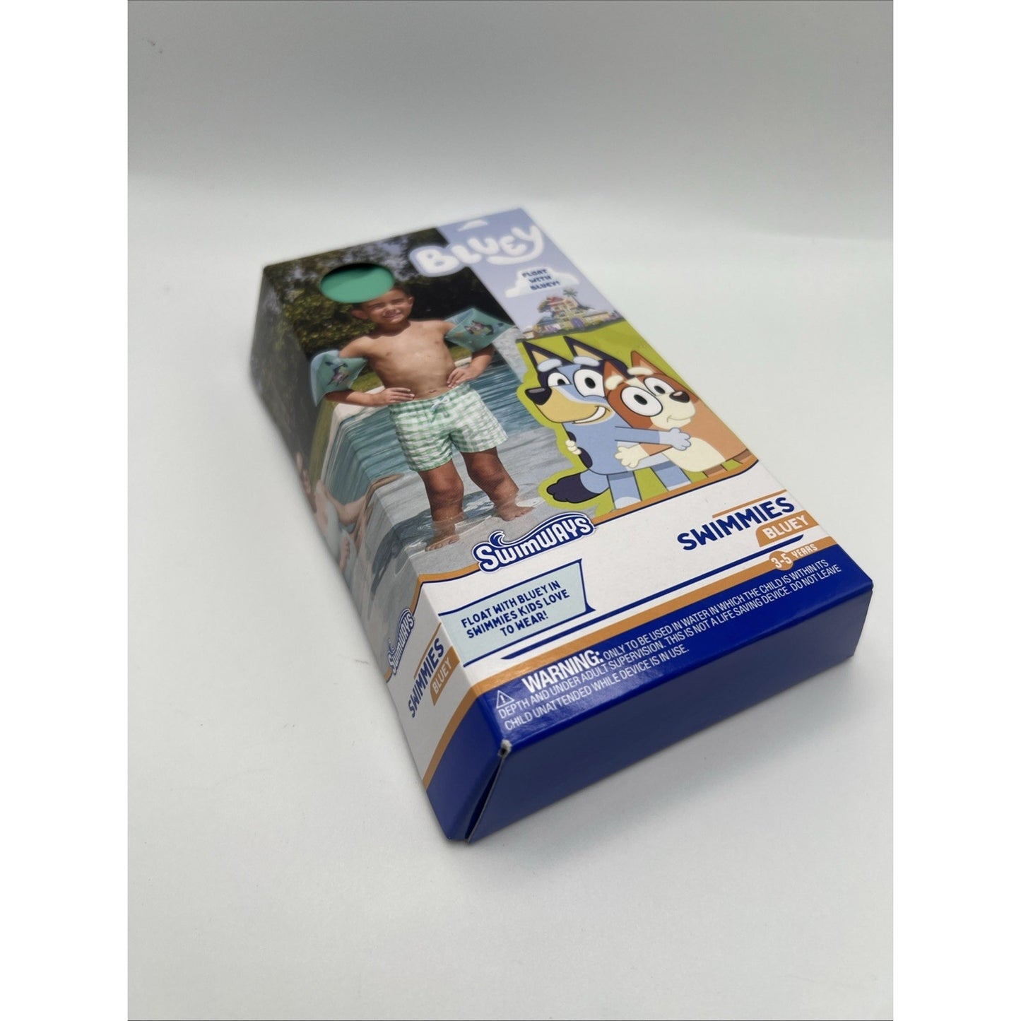 SwimWays Bluey Swimmies Arm Floaties Kids Age 3-5 Pool Swim Help Float Brand New