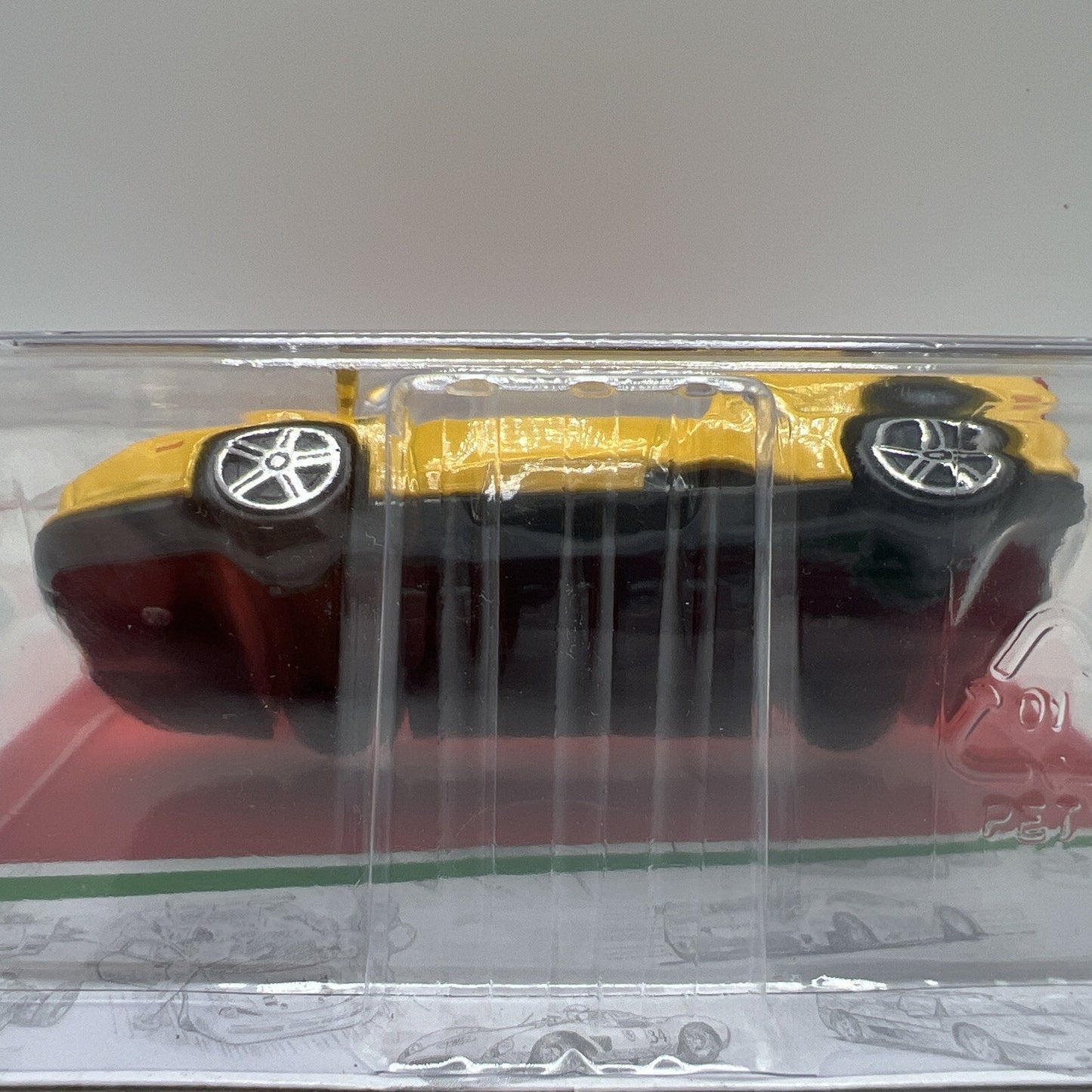 Burago 1/43 Race and Play Enzo Ferrari Rare Yellow Die Cast Toy Model Car New
