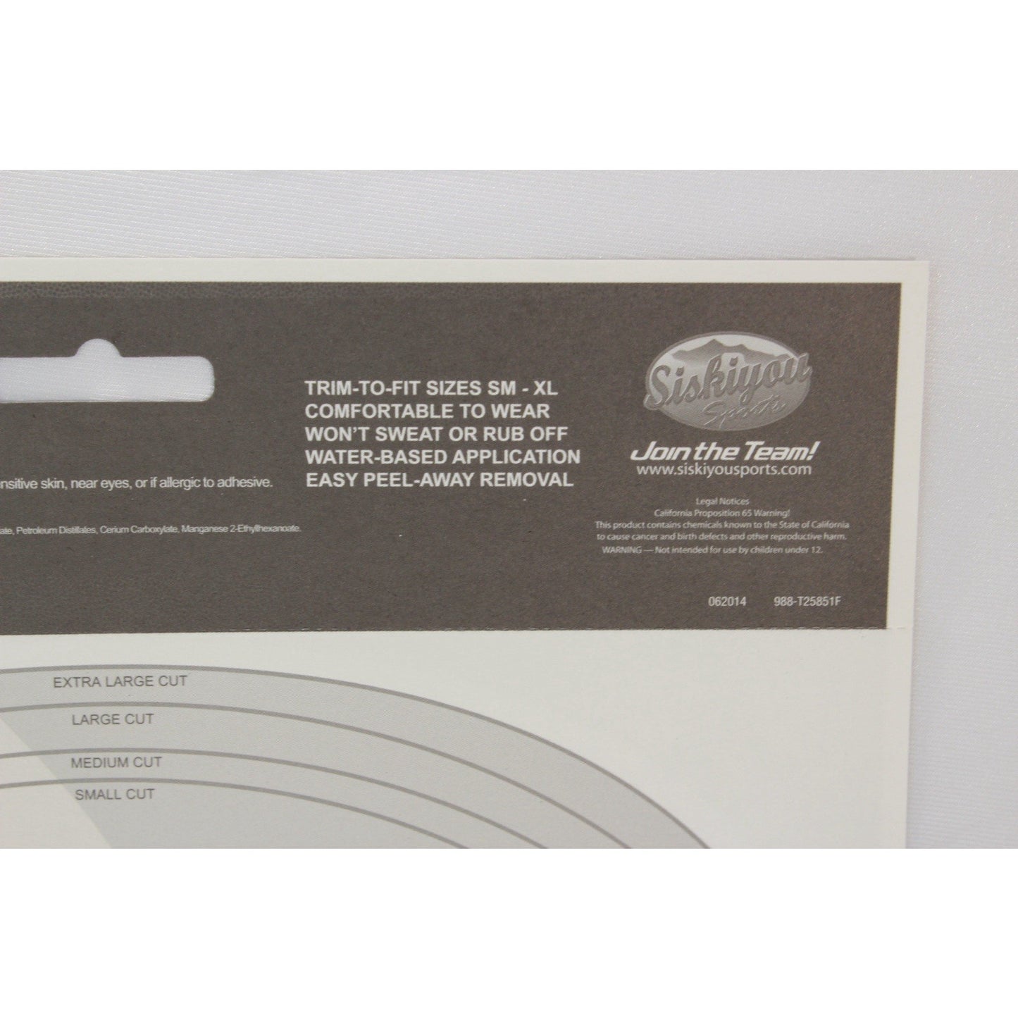 Wisconsin Green Bay Packers Game Day Face Temporary Tattoo NFL Football Fan