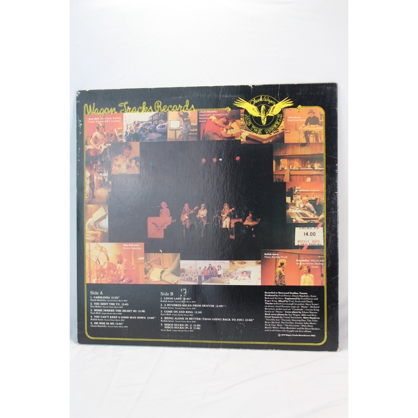 Chuck Wagon & The Wheels Country Swings Disco Sucks Record Video Album Used