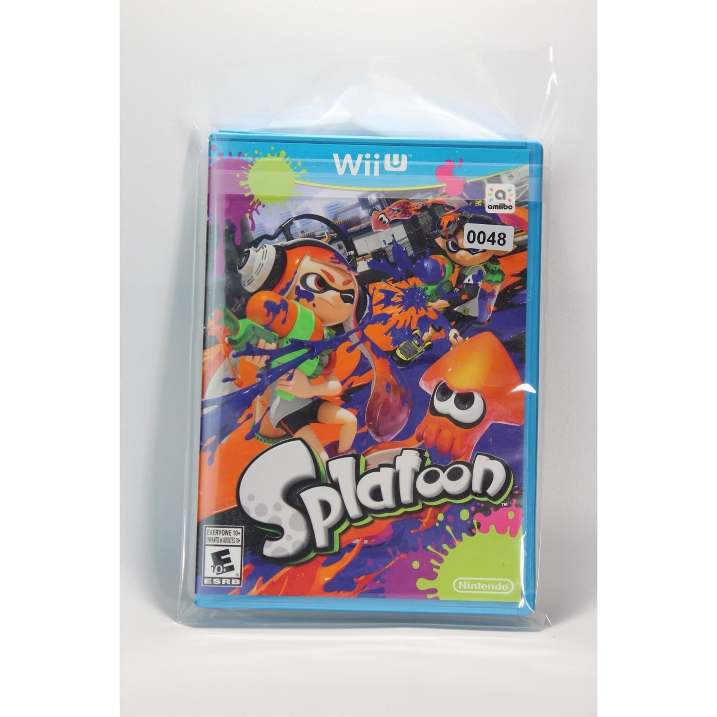 Splatoon Nintendo Wii U Tested Video Game Used Shooter Multiplayer Game