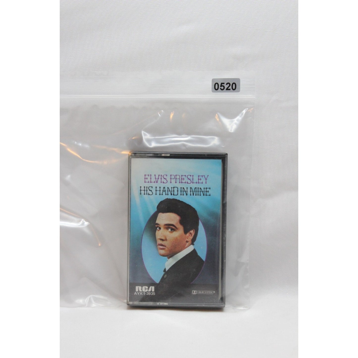 Elvis Presley His Hand In Mine Cassette Tape Tested Music Used