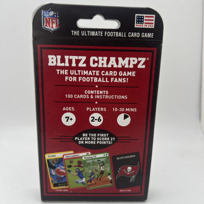 NFL Champions Play Tampa Bay Buccaneers Blitz Champz Card Game Football