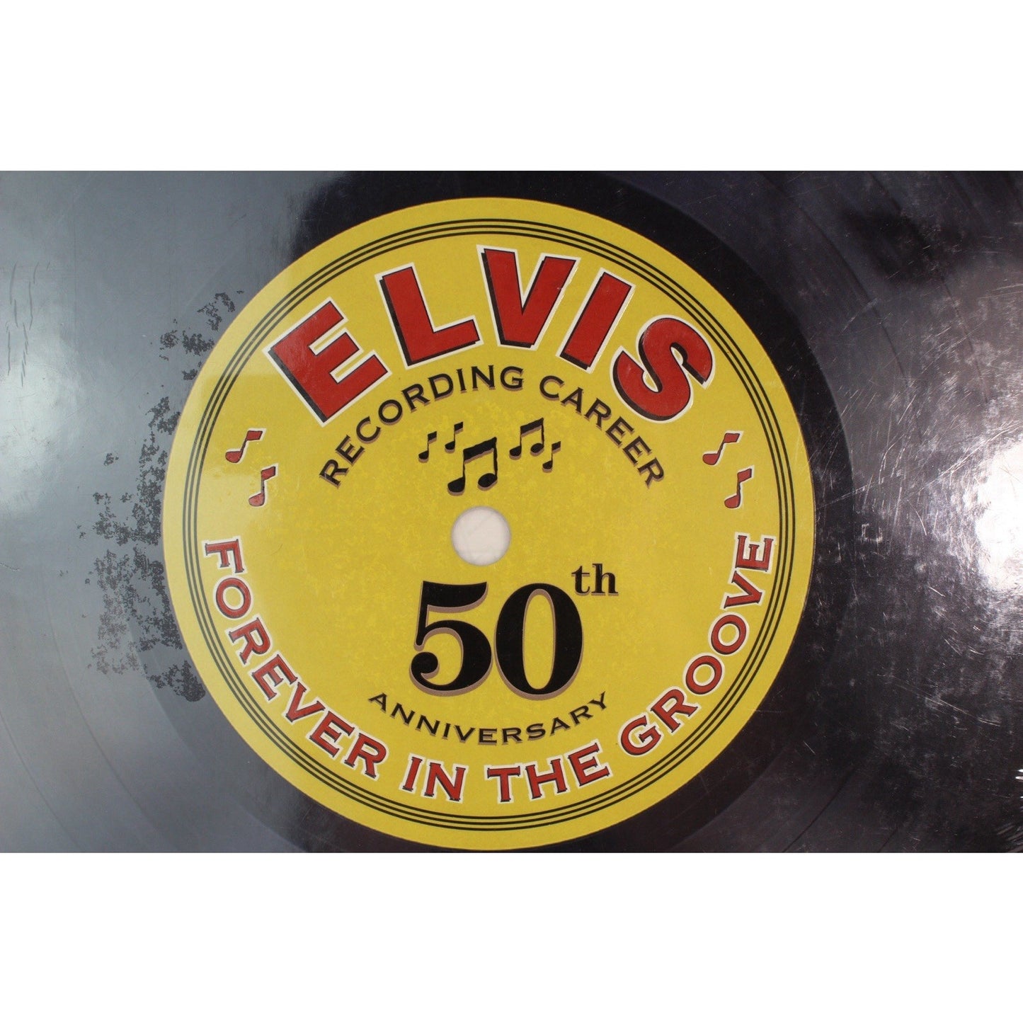 Elvis Presley Sealed FOREVER IN THE GROOVE Recording Career Hardback 50th