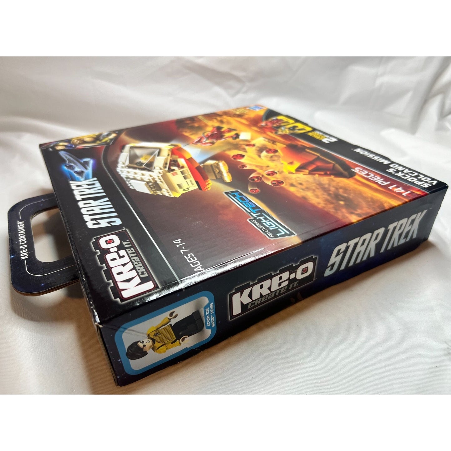 Spock's Volcano Mission Kre-O Star Trek A3139 Light Tech Sulu Kreons New Sealed