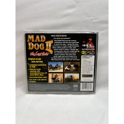 Mad Dog II The Lost Gold PC Tested Video Game Used