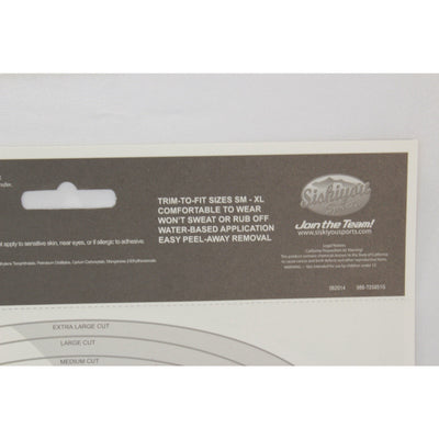 Washington Redskins Game Day Face Temporary Tattoo NFL Football Fan Tattoos