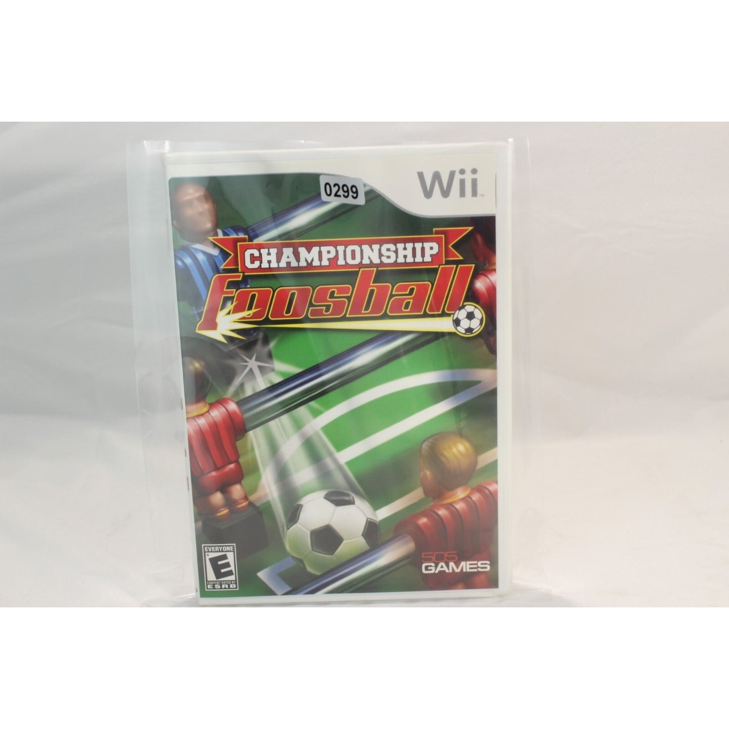 Championship Foosball Nintendo Wii Tested Video Game Used