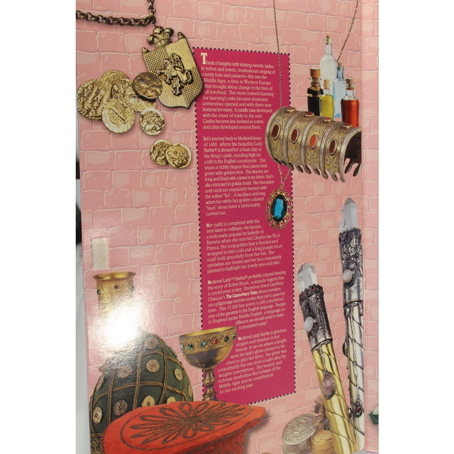 Barbie The Great Eras Medieval Lady Collection Special Edition Vintage Doll 1994