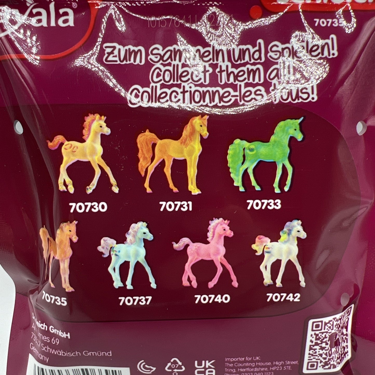 Schleich Bayala Unicorn Horse Series 4 Caramel Fantasy Figure 70735 Sealed