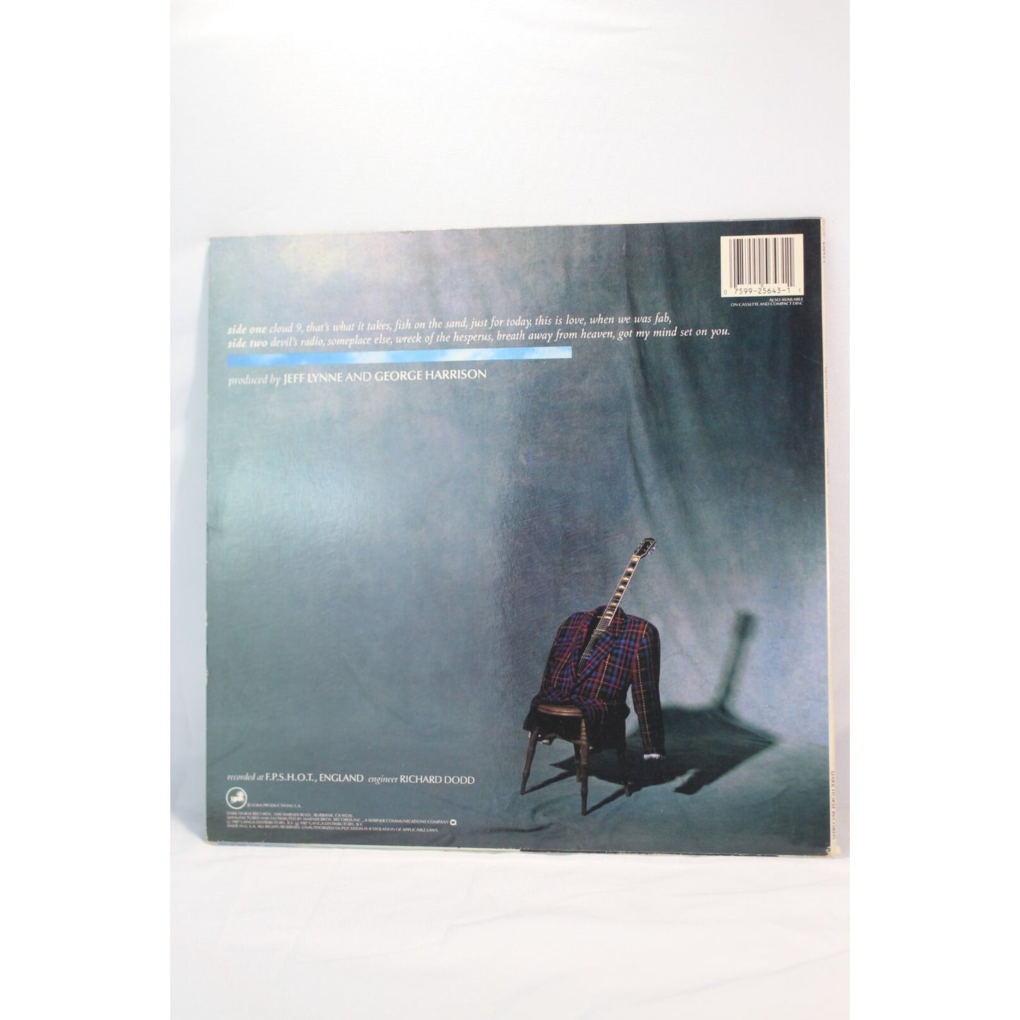 George Harrison Cloud Nine Record Audio Tested Video Music Album Used