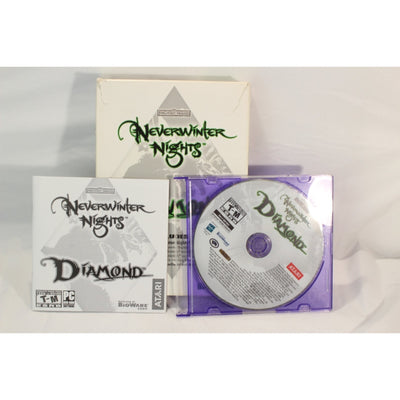 PC Neverwinter Nights Diamond Atari Used Tested Video Game RPG Classic Fantasy
