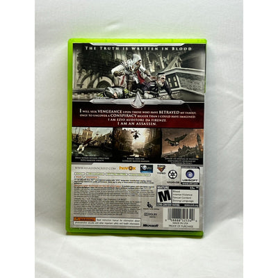 Assassin's Creed II Xbox 360 AC2 Tested Video Game Used