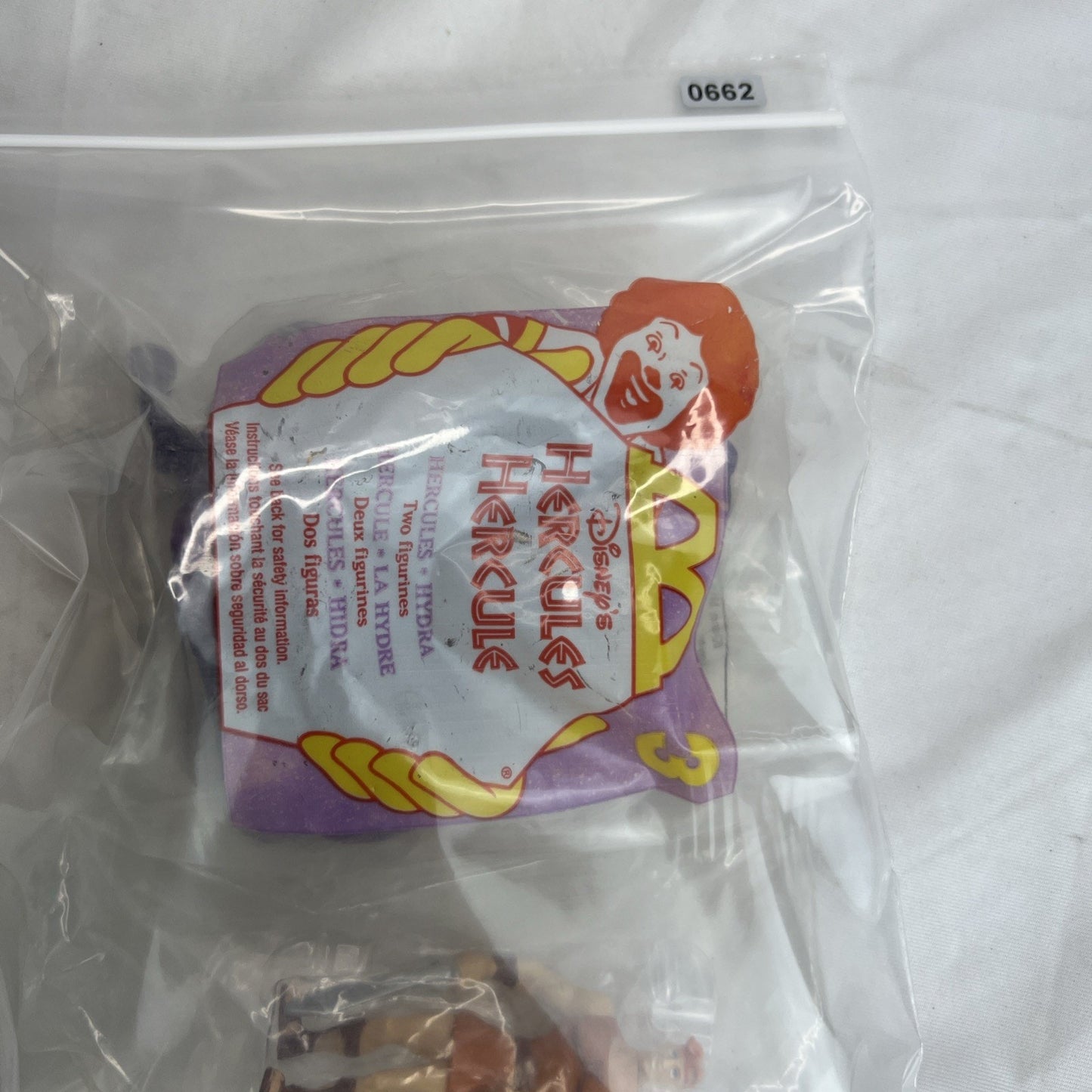 Vintage McDonald’s Happy Meal Toy Disney's Hercules Hydra Figures New Sealed