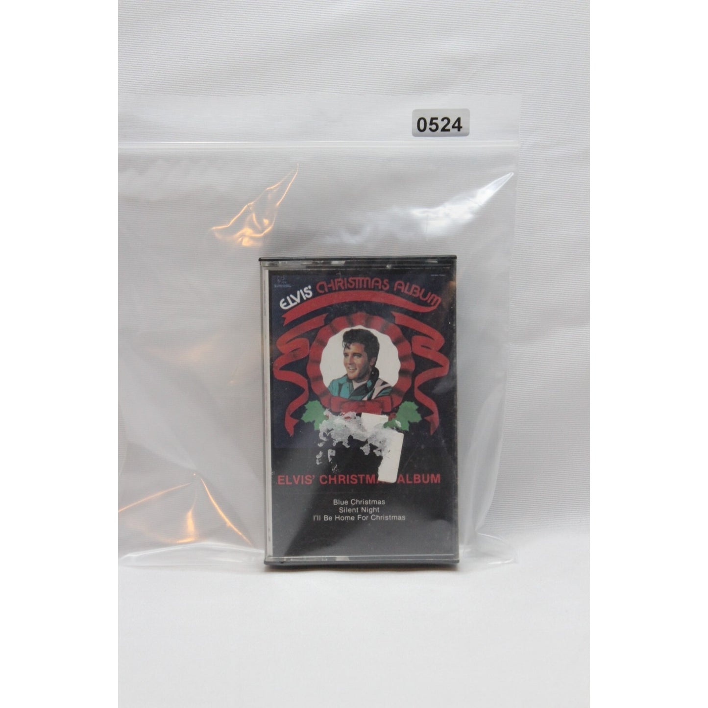 Elvis' Christmas Album Cassette Tape Elvis Presley Tested Music Used