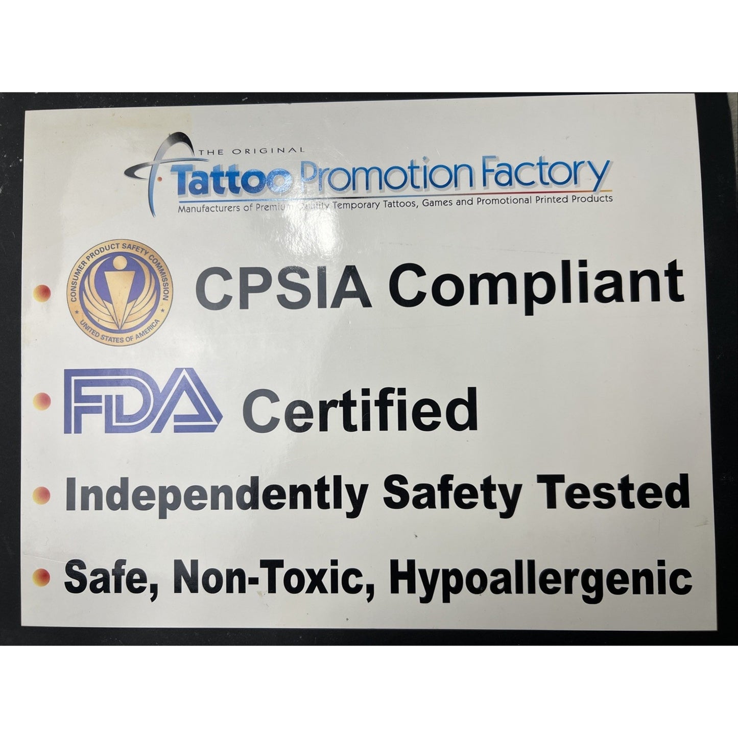 Rare Vintage Kellogg Cereal Temporary Tattoos Halloween Theme Tattoo 6 Pack