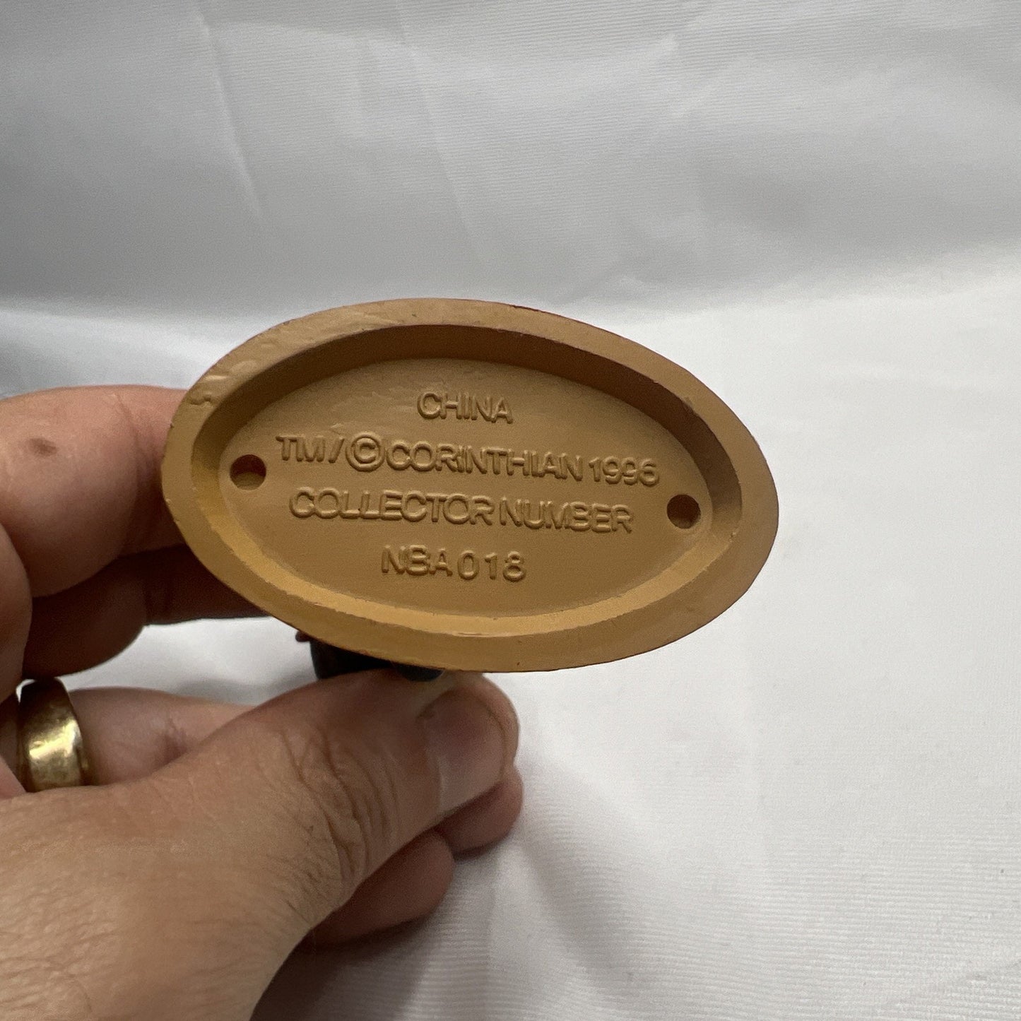 Alonzo Mourning Miami Heat 1996 Corinthian Headliners Figure NBA 018 Basketball