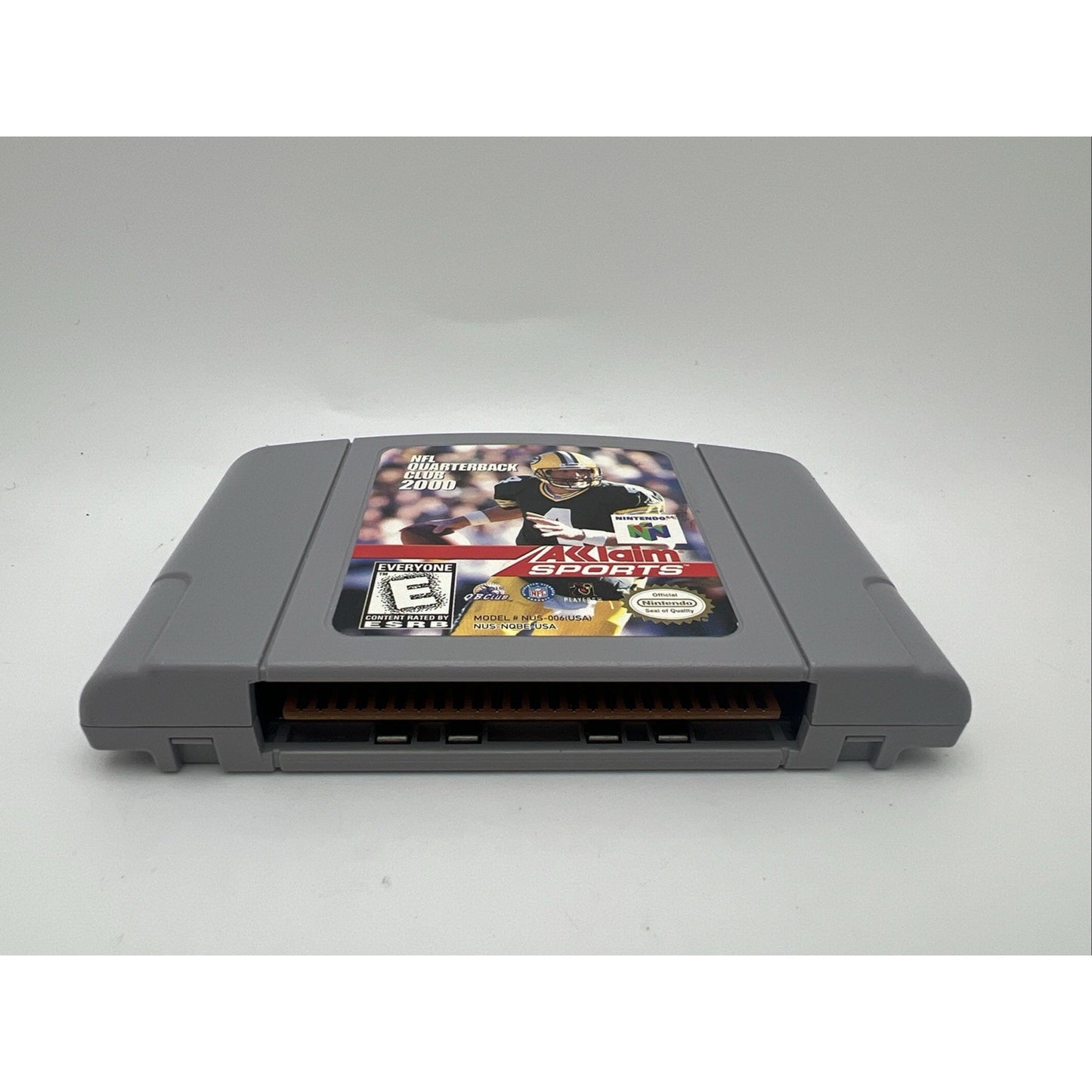 NFL Quarterback Club 2000 Nintendo 64 Video Game N64 Used Football