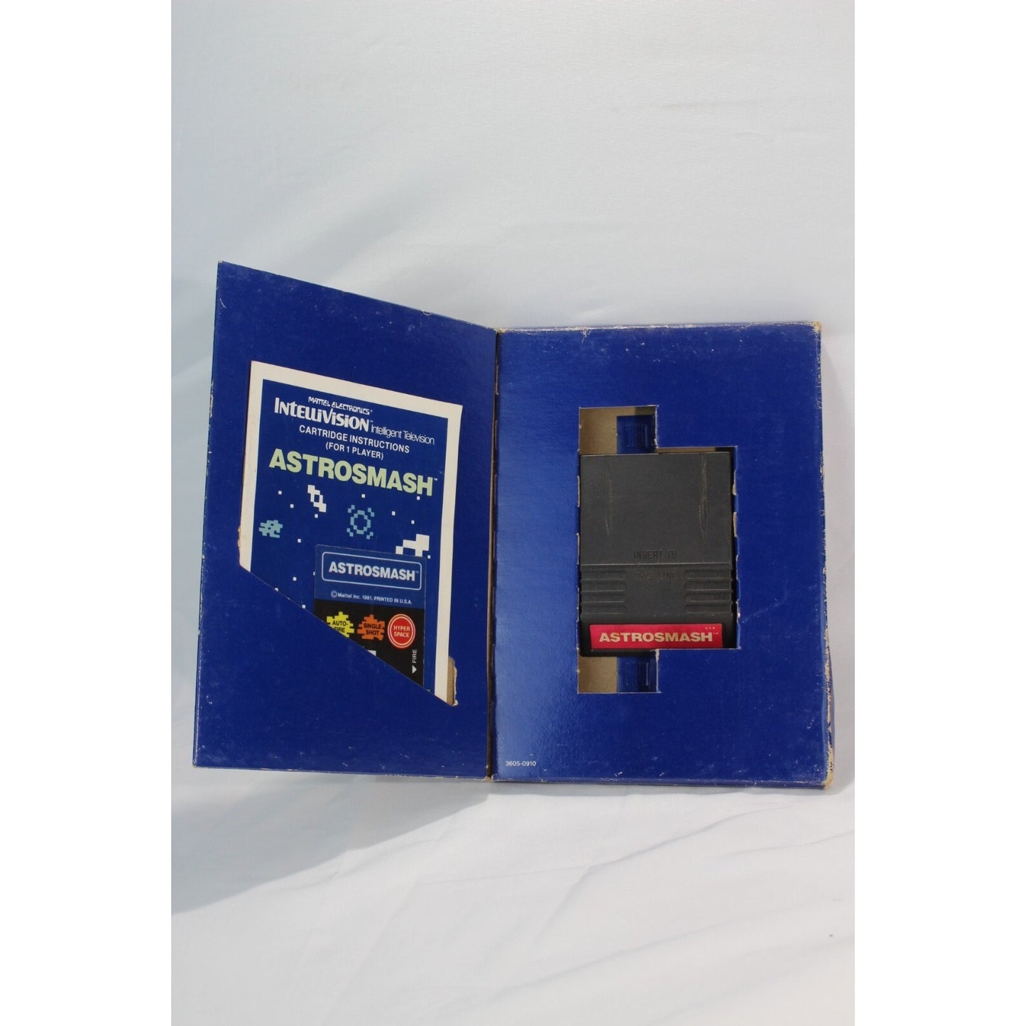 Astrosmash Intellivision Tested Video Game Used Classic Space Shooter Game