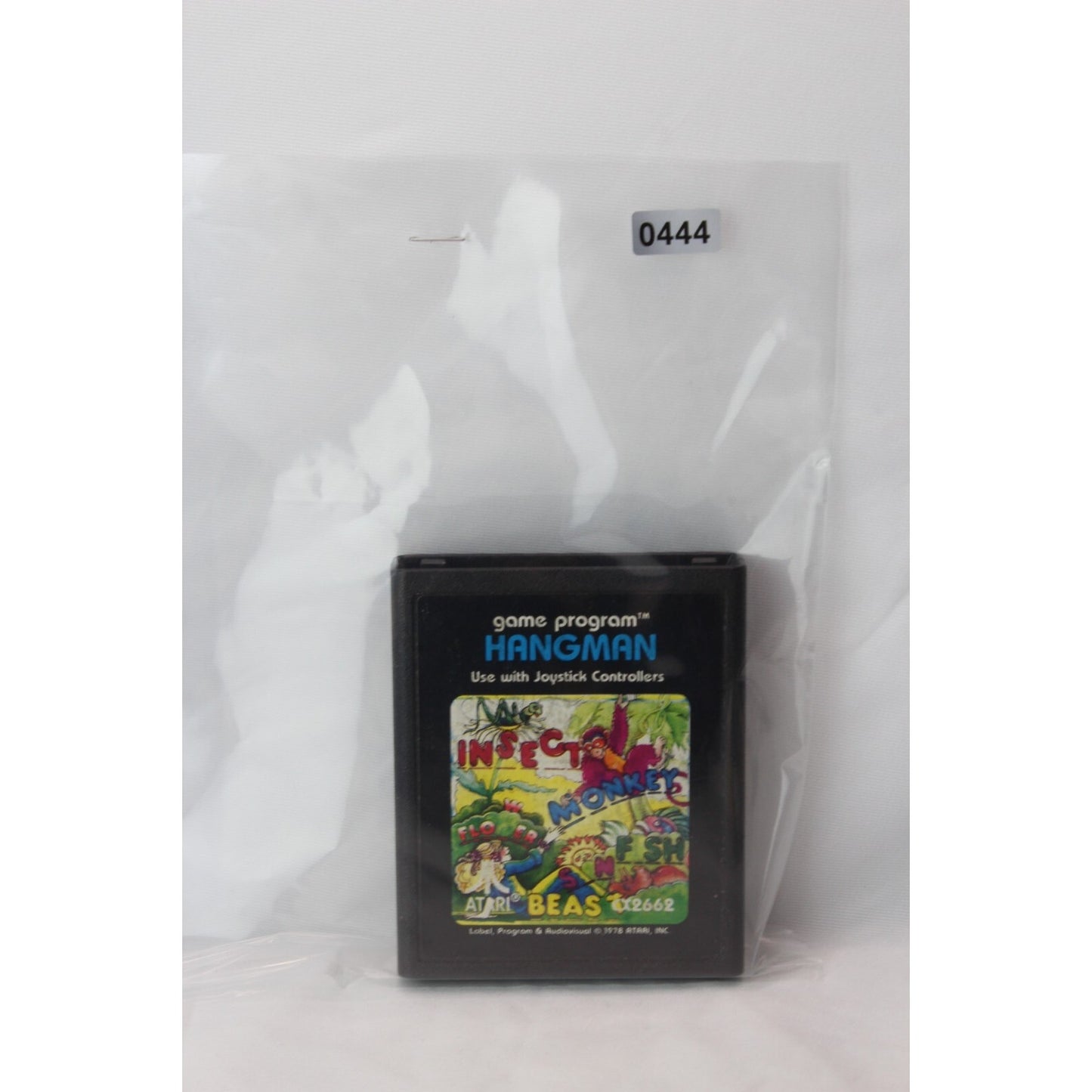 Hangman CX2662 Atari 2600 Tested Video Game Used