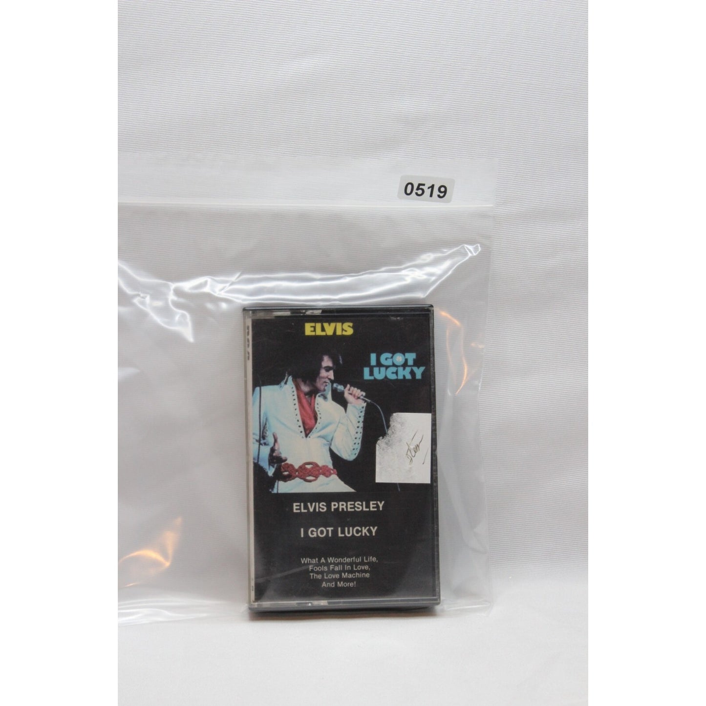 I Got Lucky Elvis Presley Cassette Tape Tested Music Used