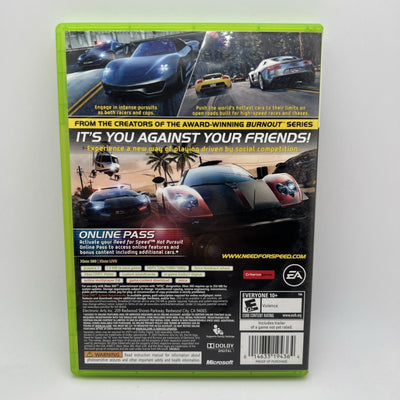 Need for Speed Hot Pursuit Edition Xbox 360 Complete In Case And Inserts