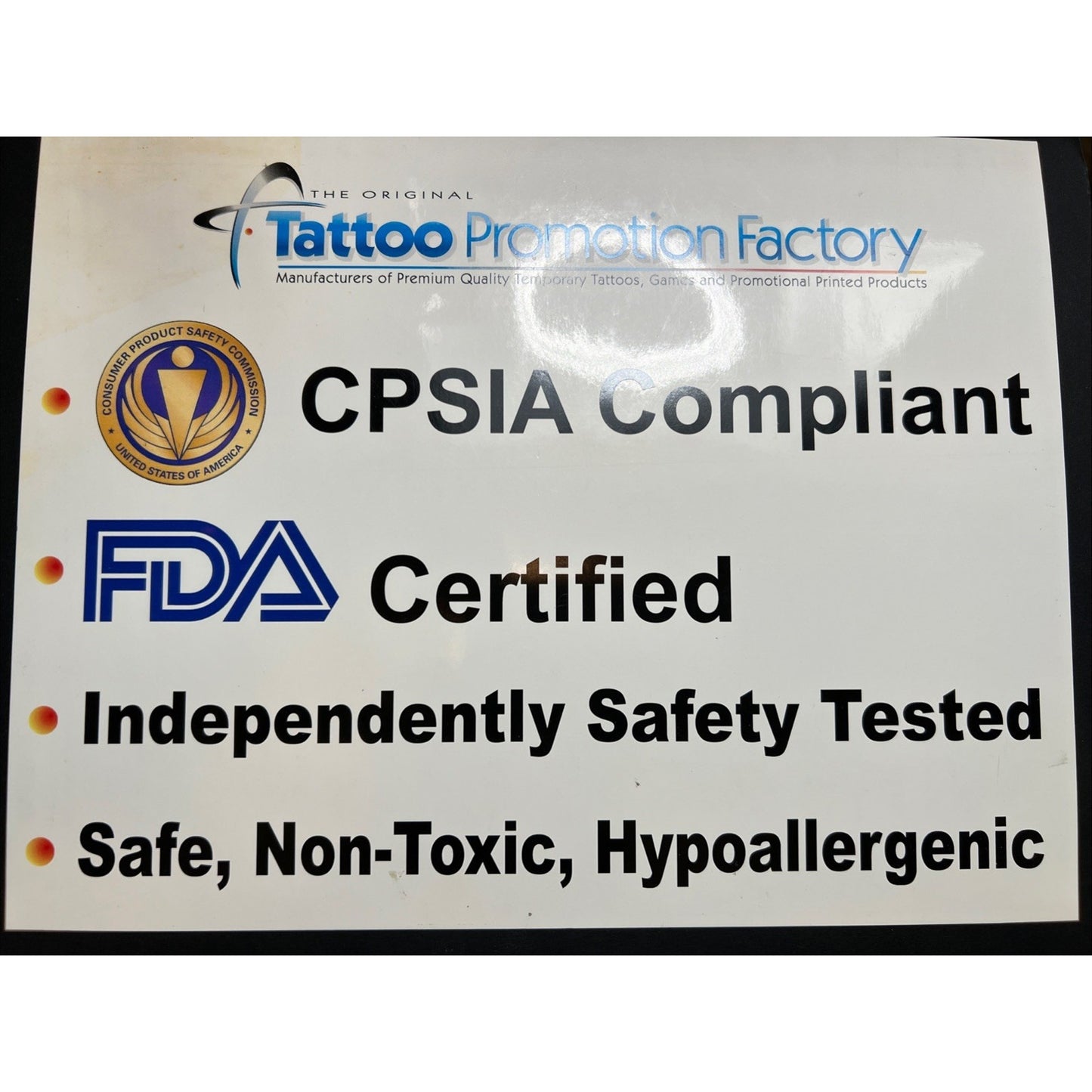 NFL New Orleans Saints Temporary Tattoo 10 Gold Face Body Tattoos Football