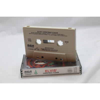 Elvis' Christmas Album Cassette Tape Elvis Presley Tested Music Used