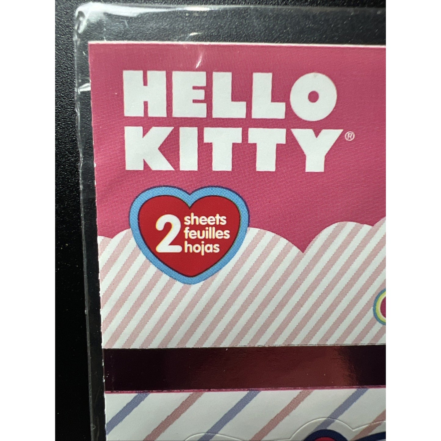 2011 Sanrio SandyLion Hello Kitty Stickers Brand New Sealed 2 Sheets Pack