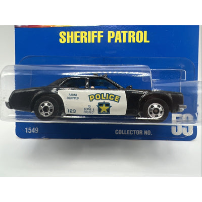Hot Wheels Sheriff Patrol Police Car #59 Squad 911