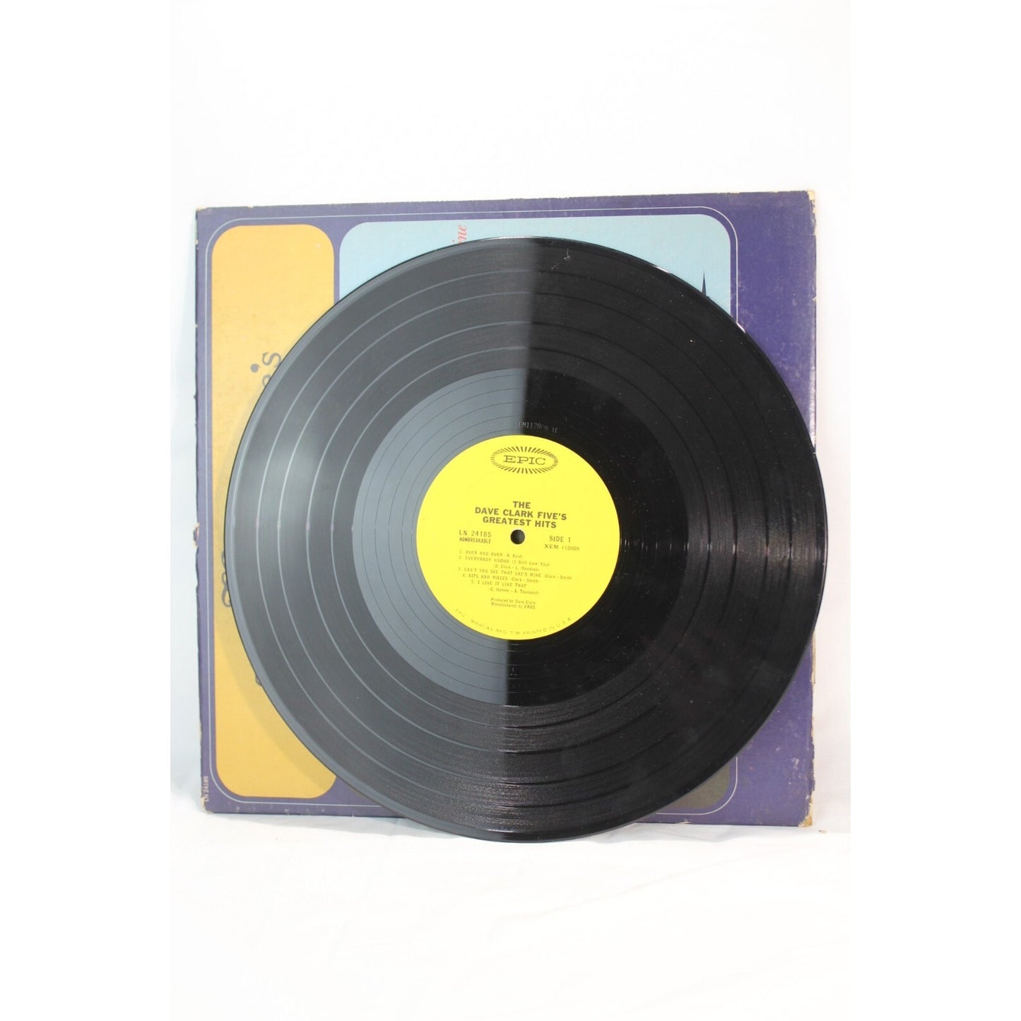 The Dave Clark Five Greatest Hits Record Audio Tested Video Music Album Used