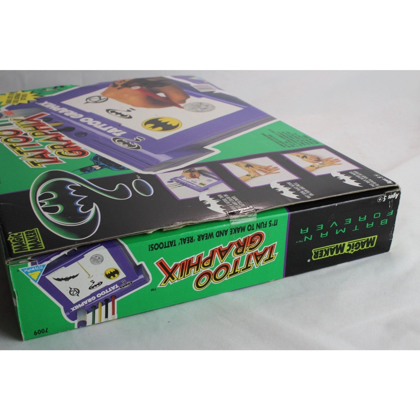 DC Batman Forever Tattoo Graphix 1995 Magic Maker Temporary Sticker Brand New