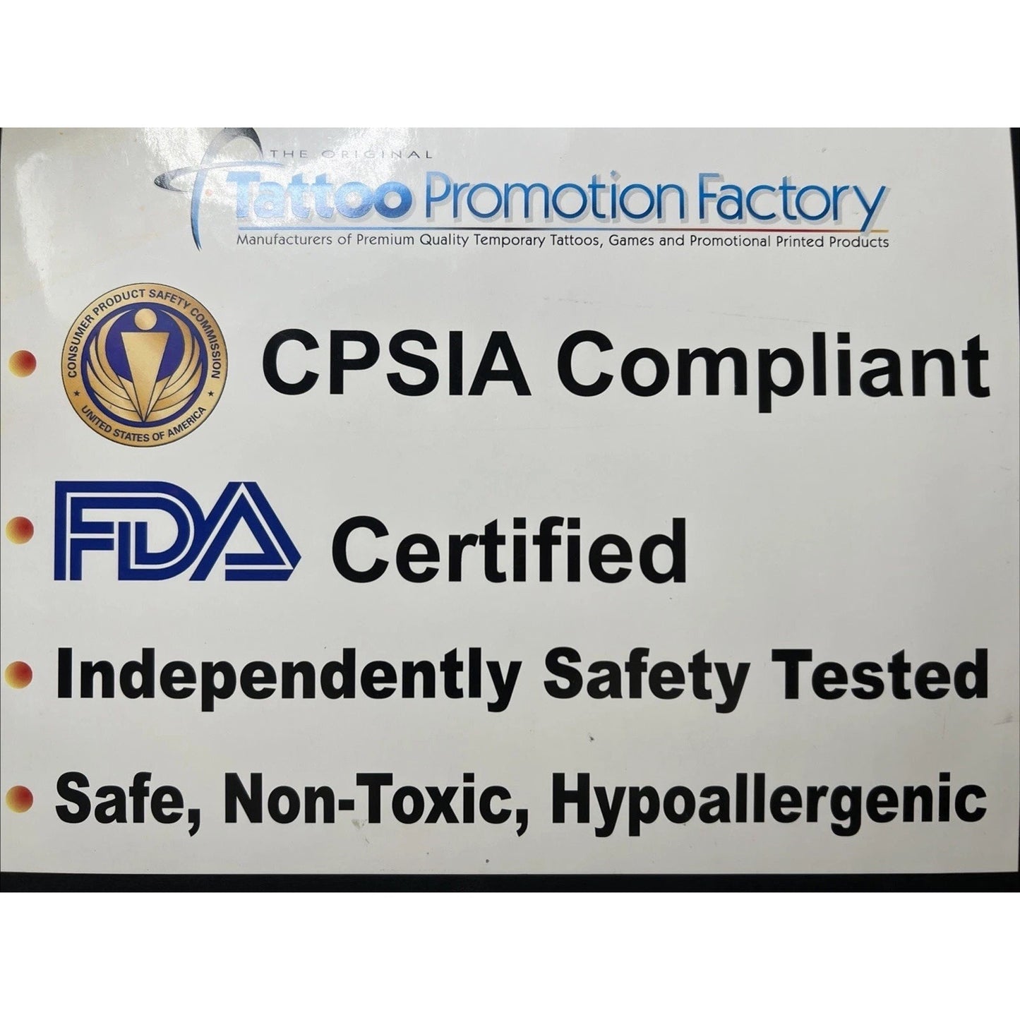 Dallas Mavericks NBA Basketball 10 Count Temporary Tattoos Game Party Team