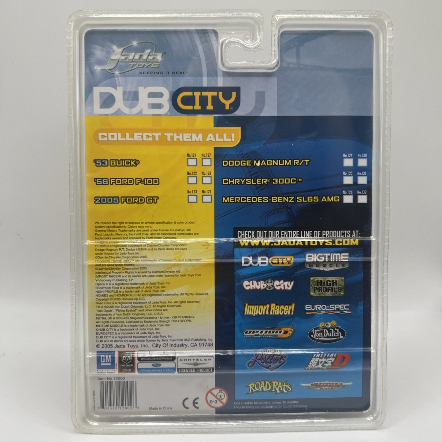 2005 Jada Toys Dub City Old Skool '53 Buick 1953 Hot Rod Die Cast Toy Car