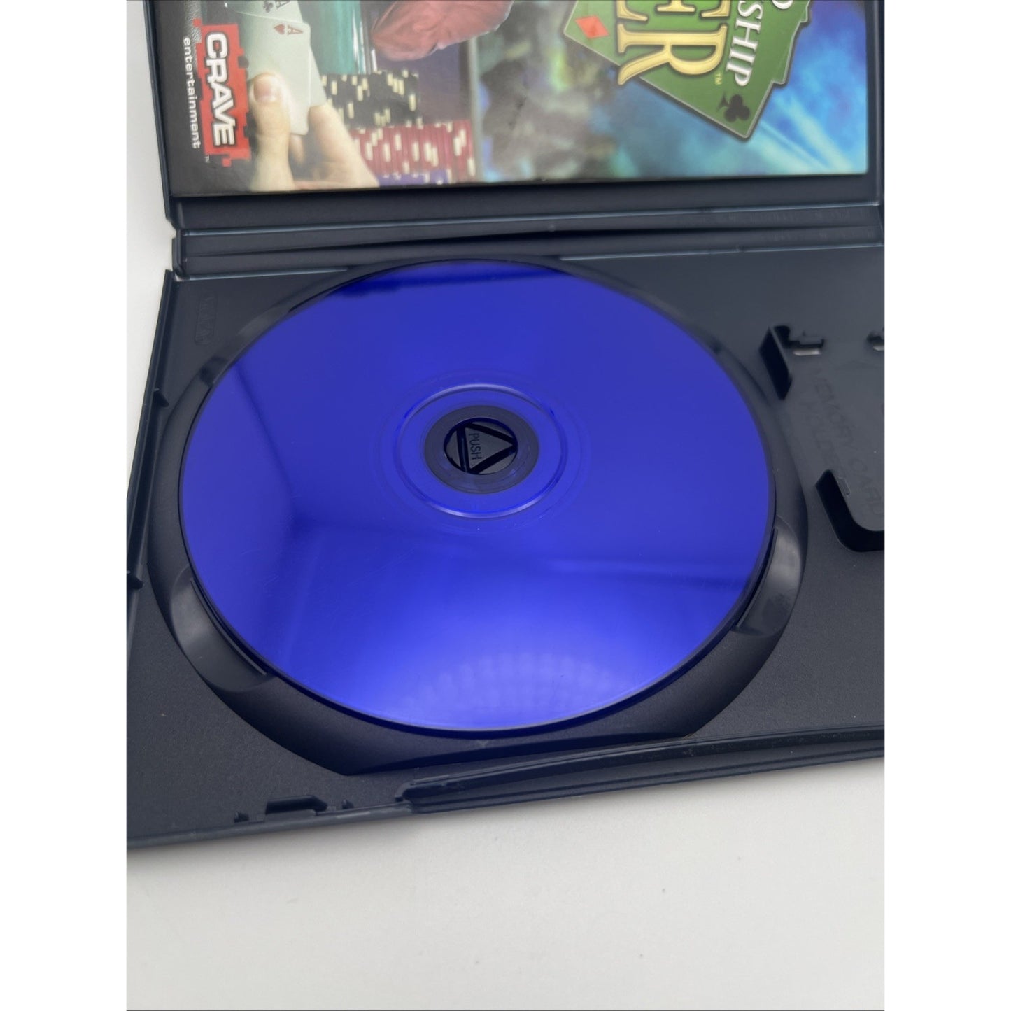 World Championship Poker (Sony PlayStation 2, 2004) PS2 Video Game With Manual