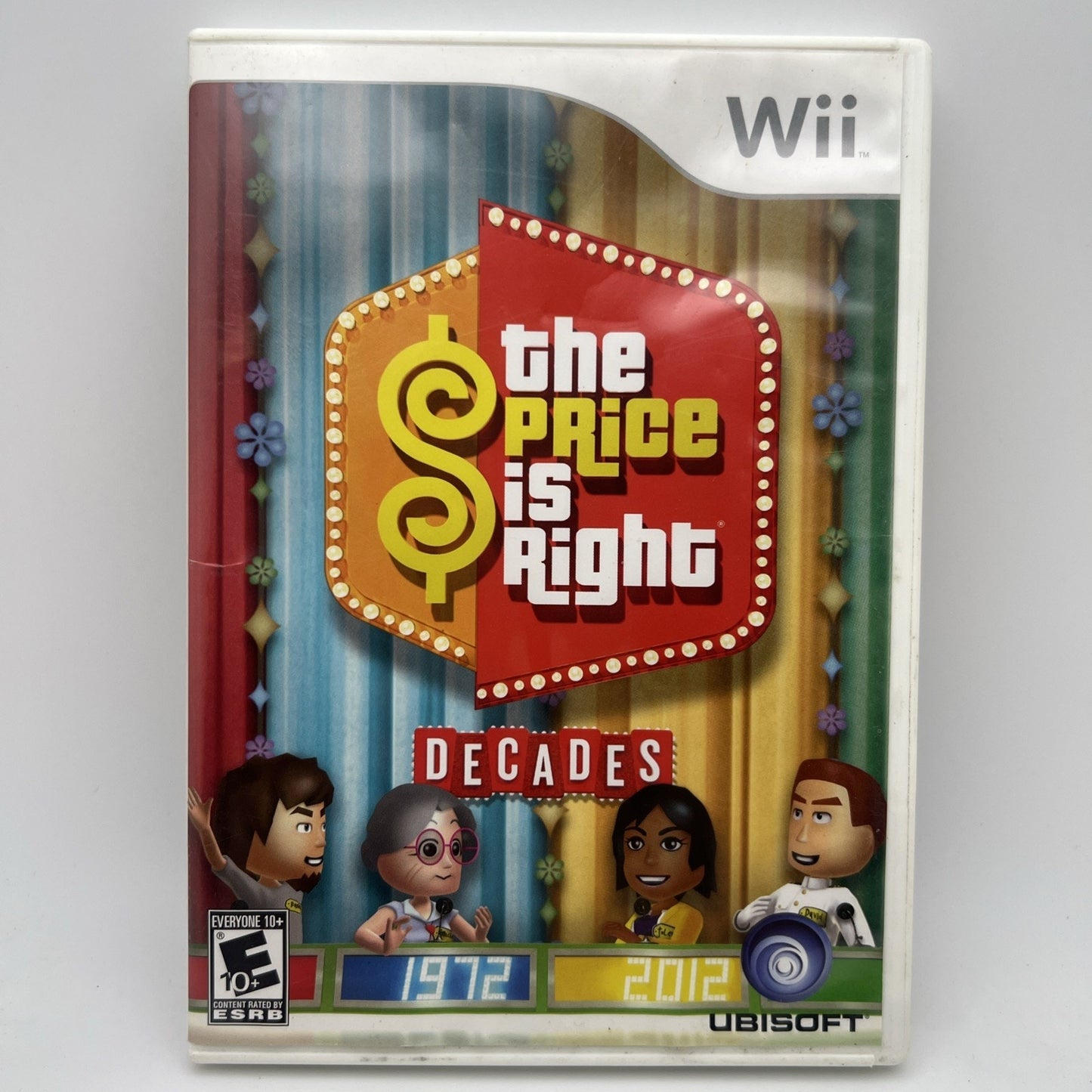 2011 The Price is Right Decades For Nintendo Wii With Case And Manual Used