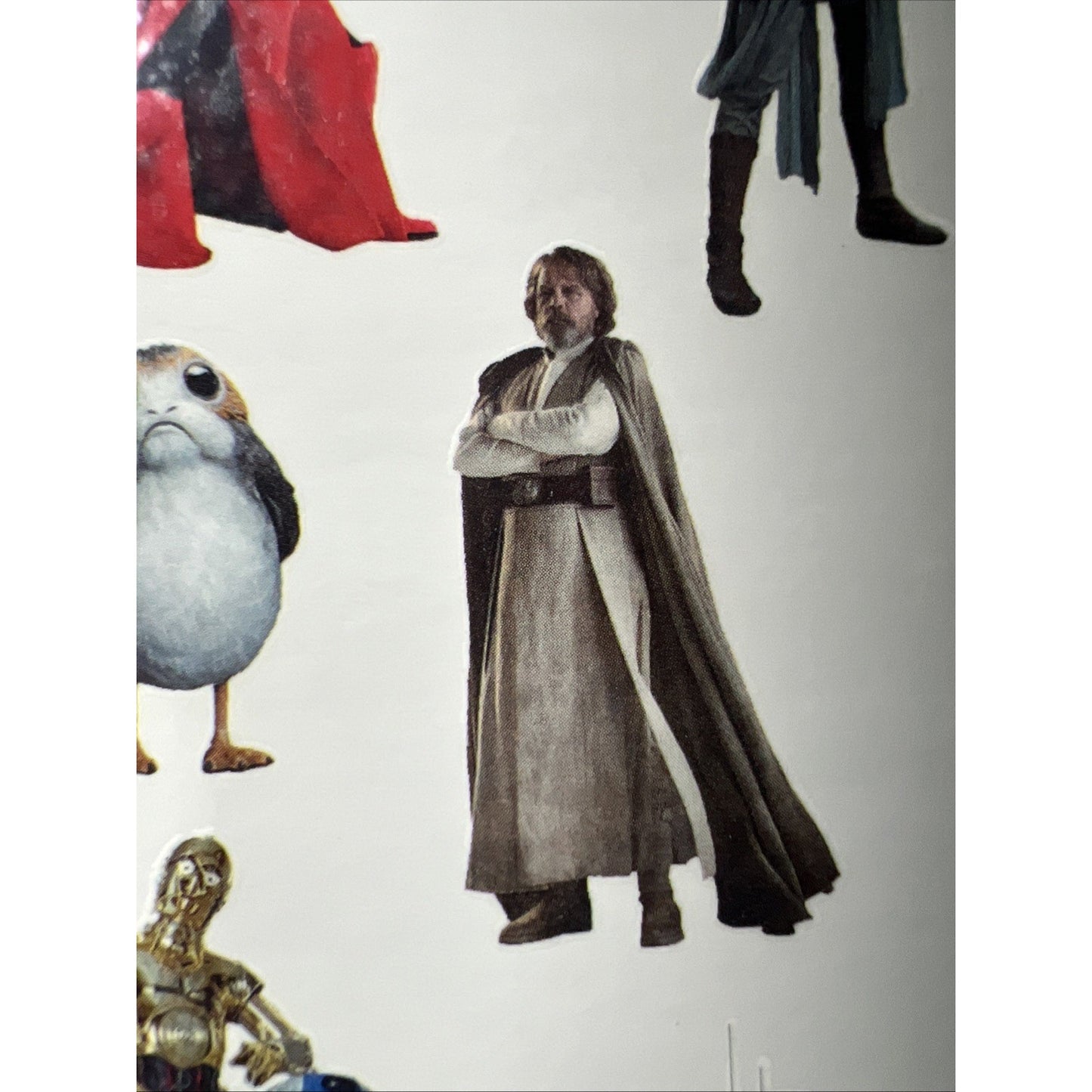 Rare Collectible Star Wars The Last Jedi Temporary Tattoos Vintage Tattoo 10 Ct