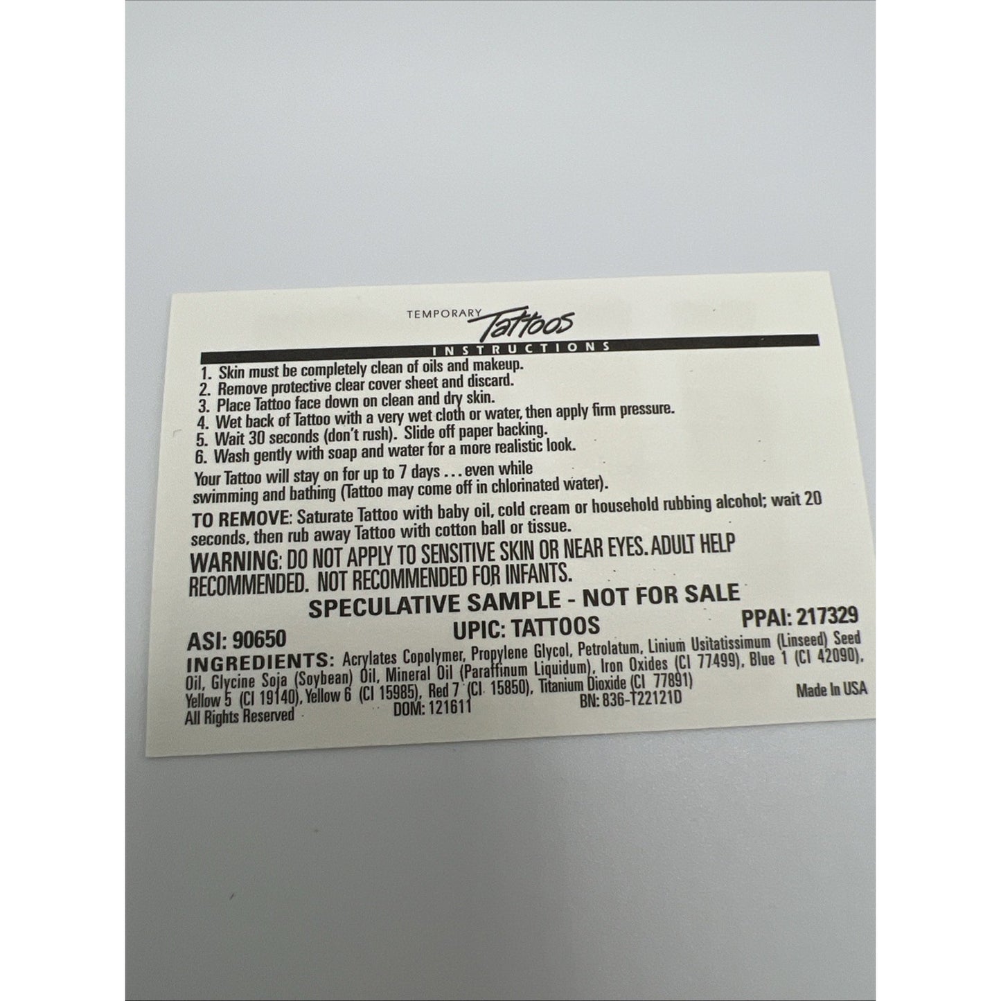 NFL New York Giants Temporary Tattoo Pack Of 10 Face Body Tattoos Football