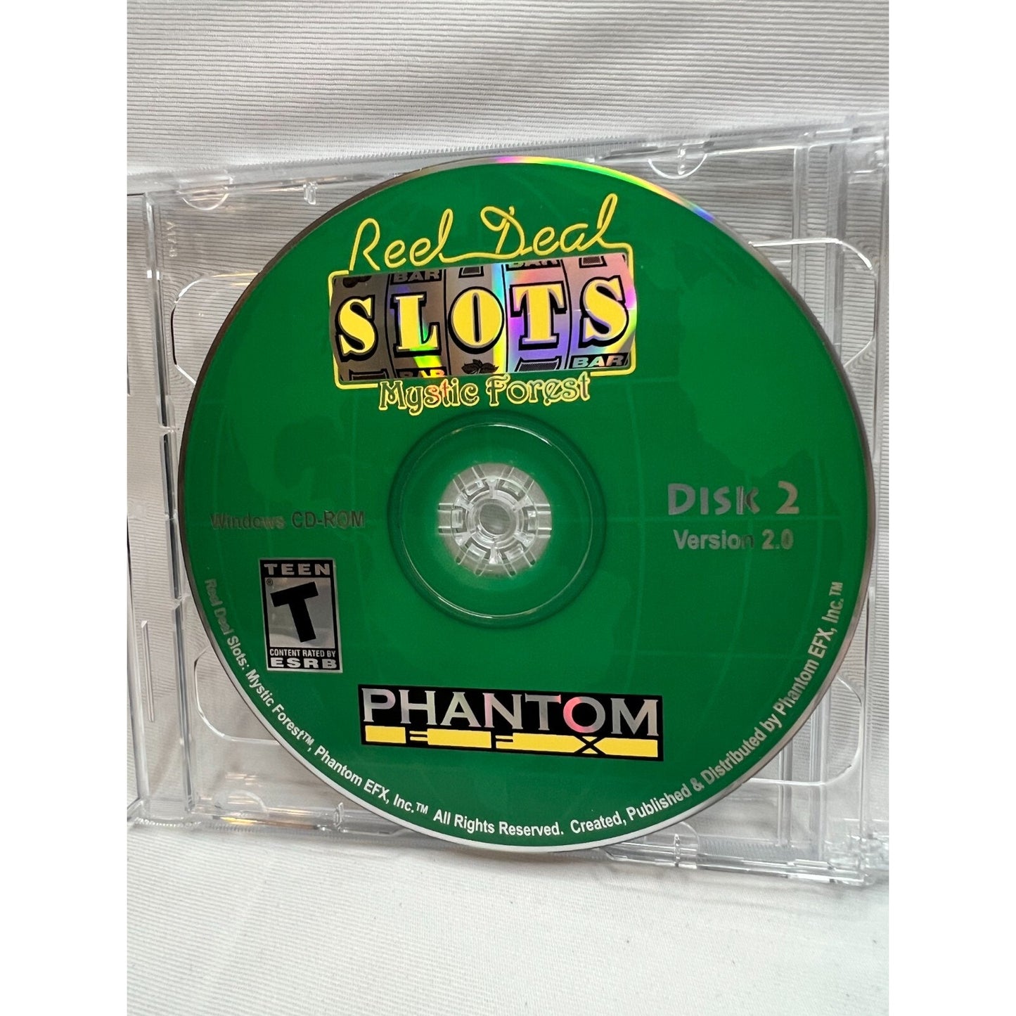 Reel Deal Slots Mystic Forest PC Tested Video Game Used