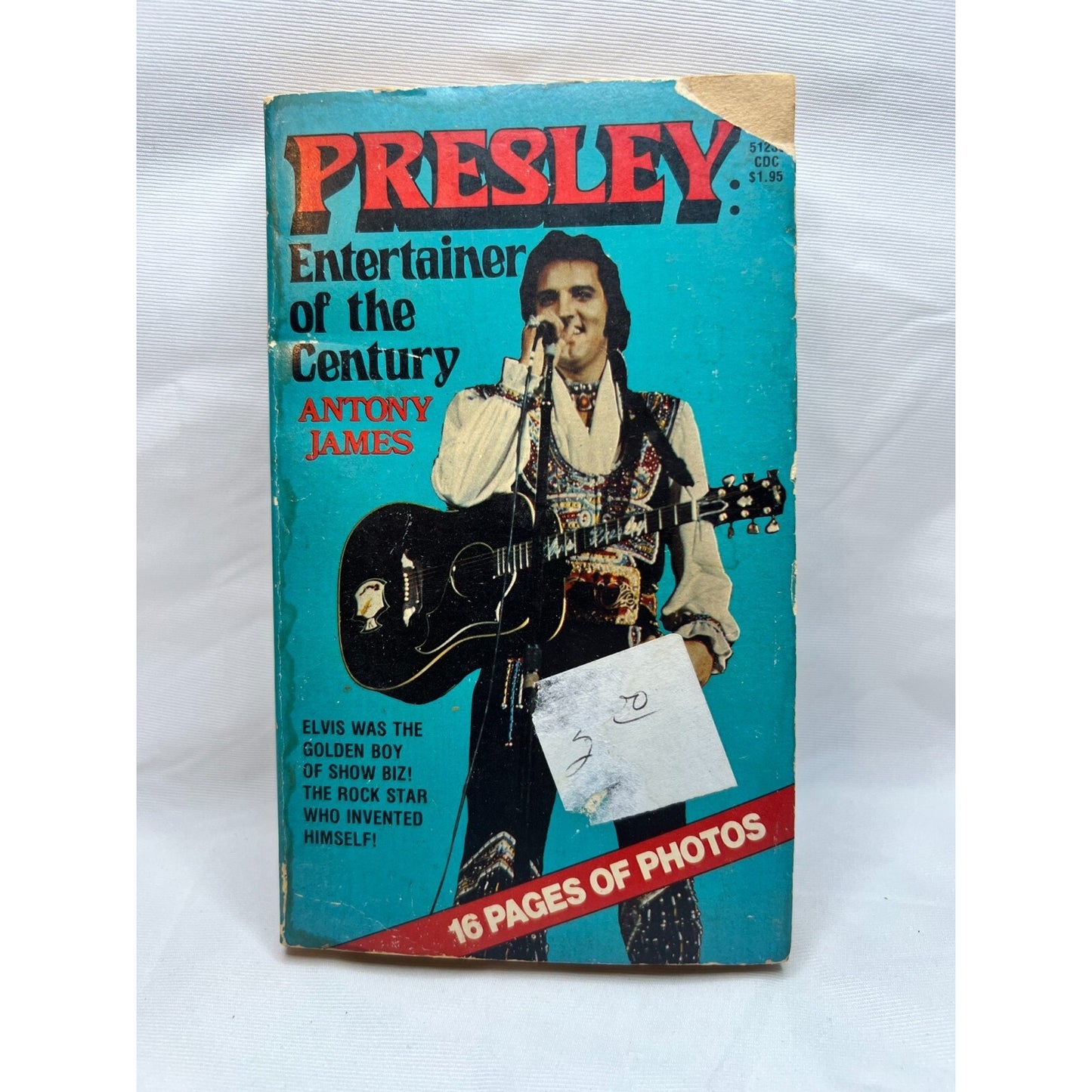 Presley Entertainer of the Century by Antony James Paperback Book Used